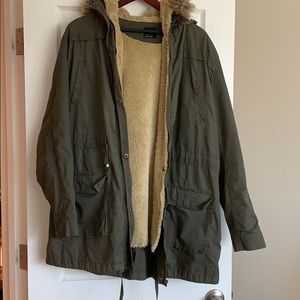 Army green jacket